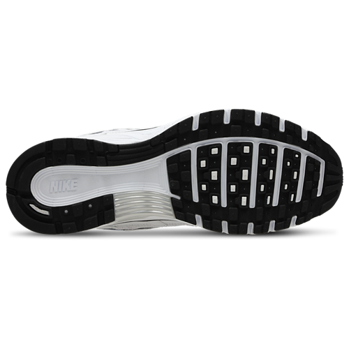 Nike P-6000 White Black Metallic Silver