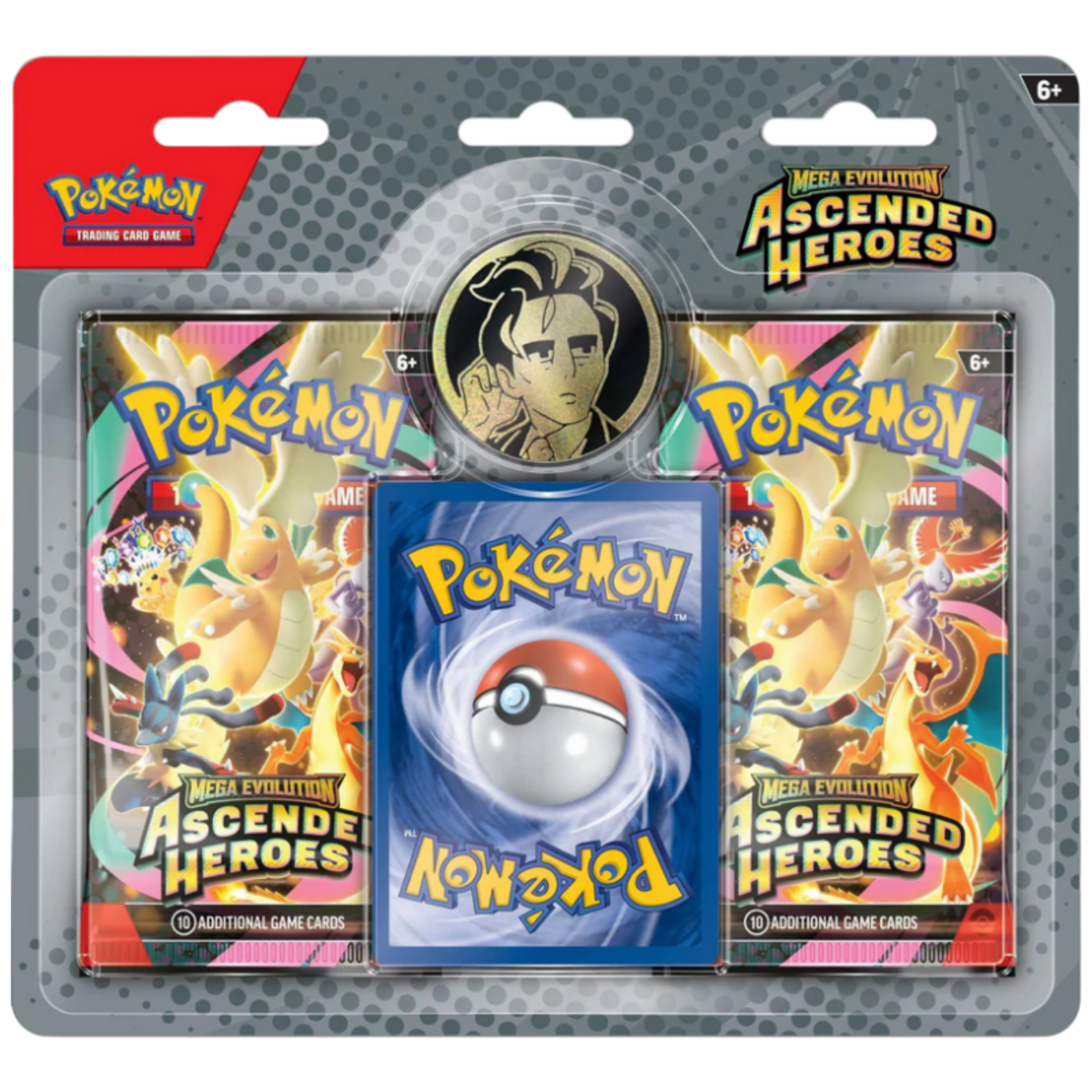 Pokémon TCG: Mega Evolution Ascended Heroes 2 Pack Blister - Larry's Komala