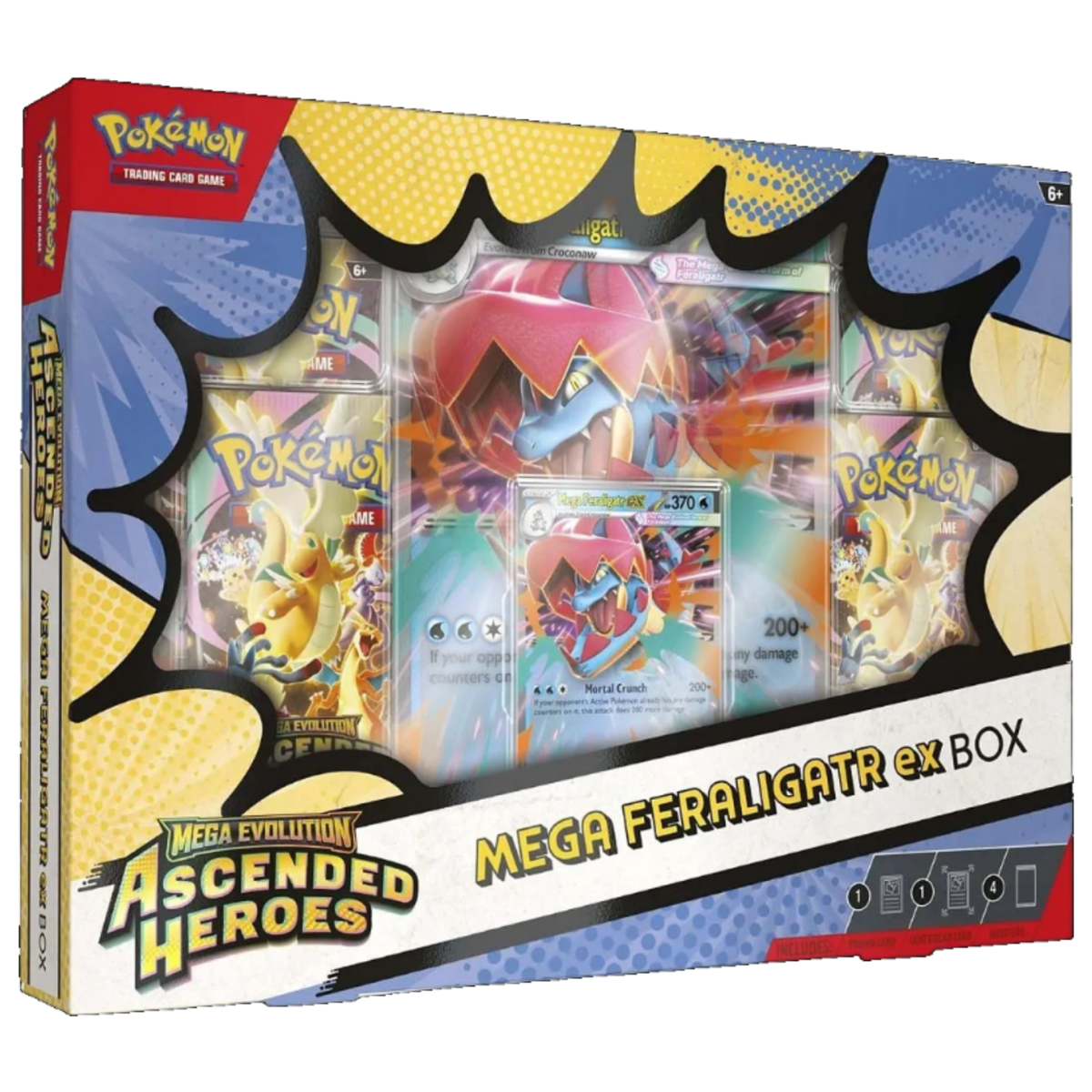 Pokèmon TCG: Mega Evolution Ascended Heroes Mega Feraligatr ex Collection Box