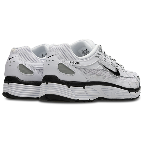 Nike P-6000 White Black Metallic Silver