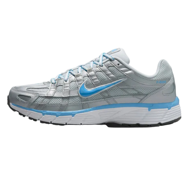 Nike P-6000 Metallic Platinum University Blue
