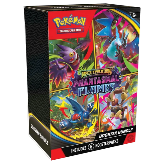 Pokémon TCG: Mega Evolution Phantasmal Flames Booster Bundle