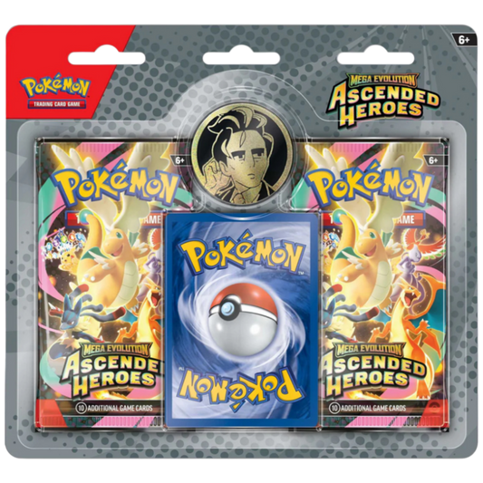 Pokémon TCG: Mega Evolution Ascended Heroes 2 Pack Blister - Larry's Komala