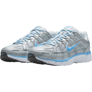 Nike P-6000 Metallic Platinum University Blue