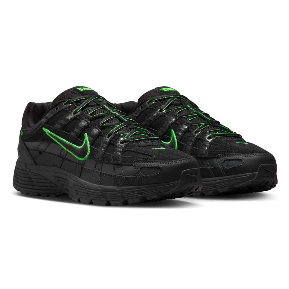 Nike P-6000 PRM Black Green Strike