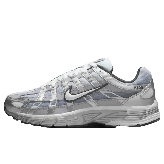 Nike P-6000 Metallic Silver Wolf Grey