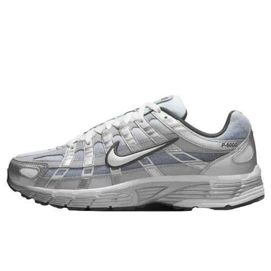 Nike P-6000 Metallic Silver Wolf Grey