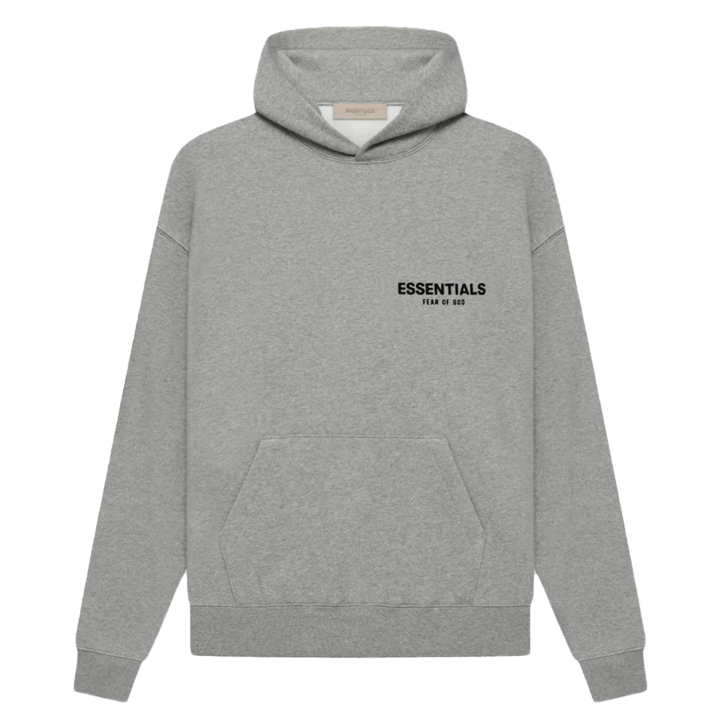 Fear of God Essentials Hoodie 'Dark Oatmeal' (SS22)