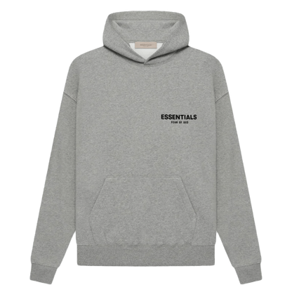 Fear of God Essentials Hoodie 'Dark Oatmeal' (SS22)