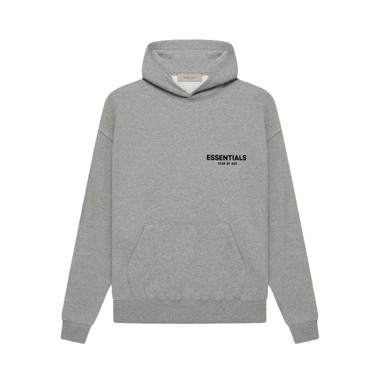 Fear of God Essentials Hoodie 'Dark Oatmeal' (SS22)