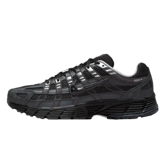 Nike P-6000 Suede Anthracite Metallic Silver