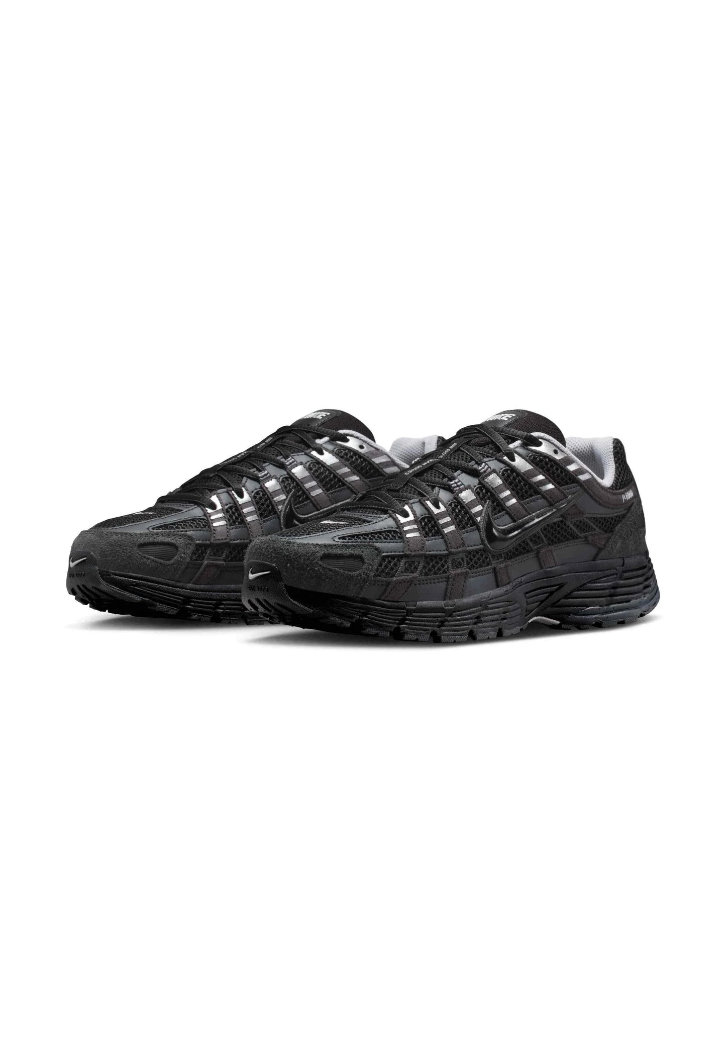 Nike P-6000 Suede Anthracite Metallic Silver