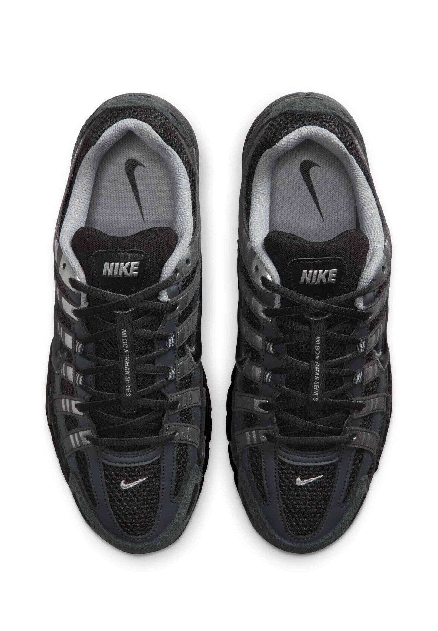 Nike P-6000 Suede Anthracite Metallic Silver
