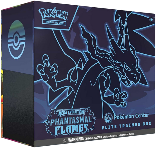 Pokémon TCG: Mega Evolution Phantasmal Flames Pokémon Center Elite Trainer Box