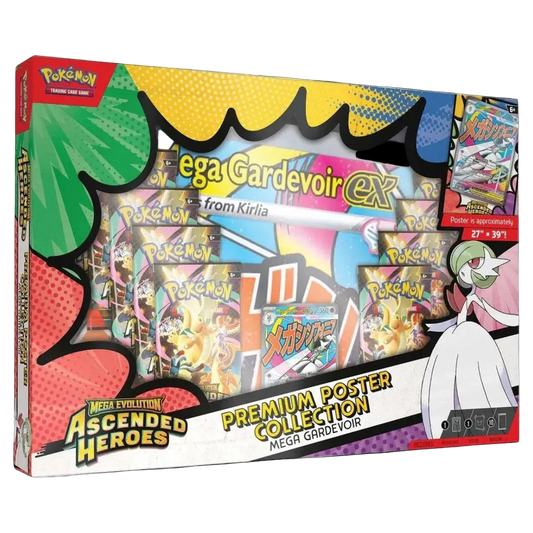 Pokémon TCG: Mega Evolution Ascended Heroes Premium Poster Collection - Mega Gardevoir